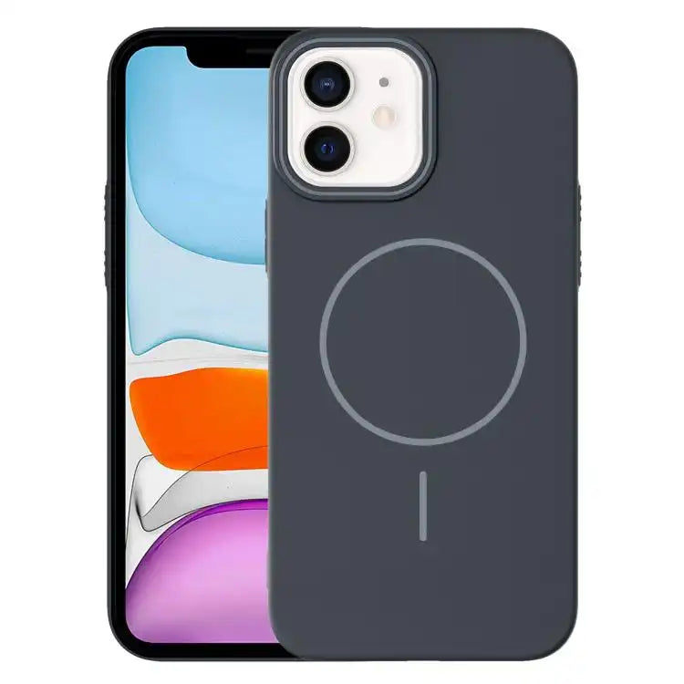 Thin Circle PC Injection MagSafe Phone Case