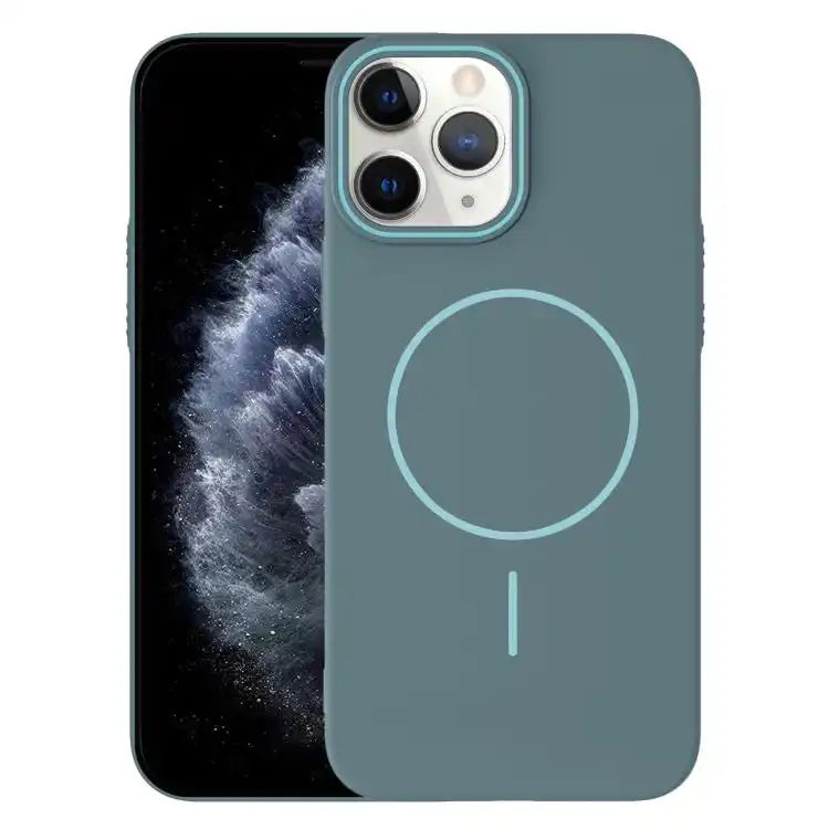 Thin Circle PC Injection MagSafe Phone Case