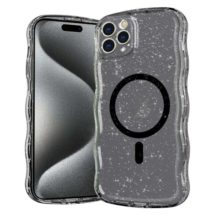 Wave Glitter MagSafe Magnetic TPU Phone Case
