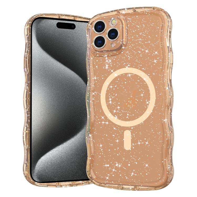 Wave Glitter MagSafe Magnetic TPU Phone Case