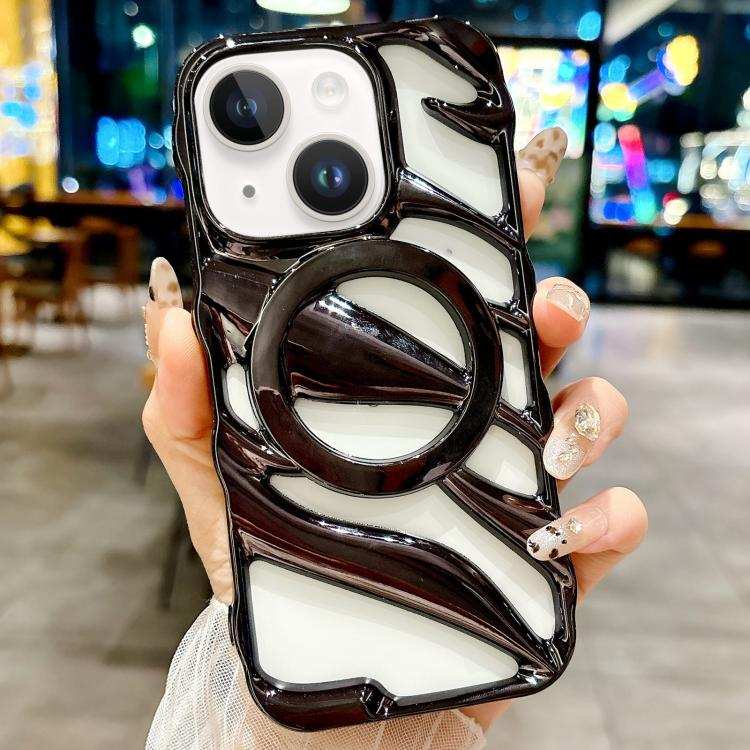 Cooling Hollow Electroplating TPU MagSafe Phone Case