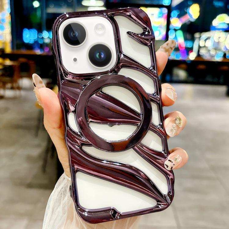 Cooling Hollow Electroplating TPU MagSafe Phone Case