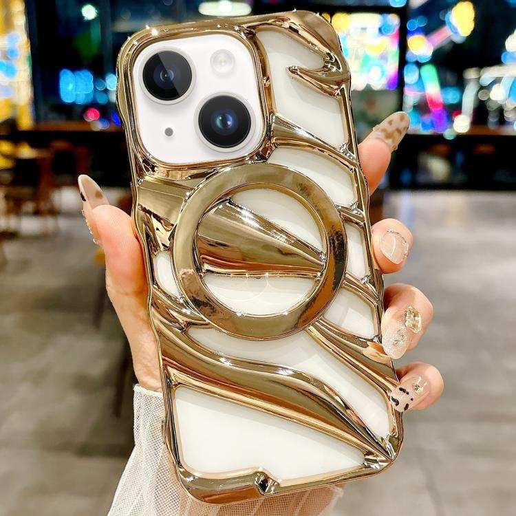 Cooling Hollow Electroplating TPU MagSafe Phone Case