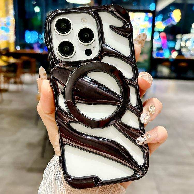 Cooling Hollow Electroplating TPU MagSafe Phone Case