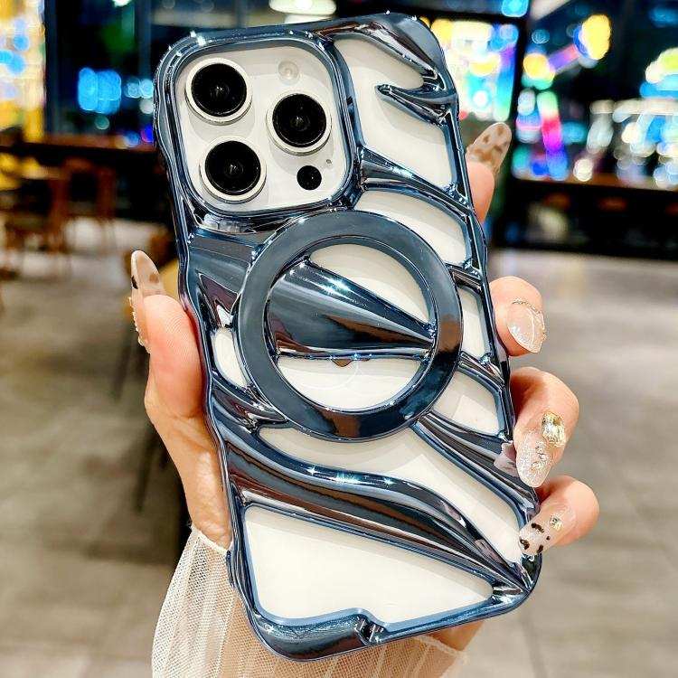 Cooling Hollow Electroplating TPU MagSafe Phone Case