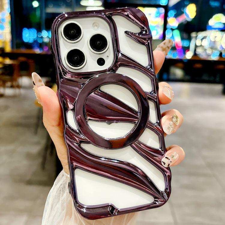 Cooling Hollow Electroplating TPU MagSafe Phone Case