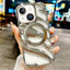 Cooling Hollow Electroplating TPU MagSafe Phone Case