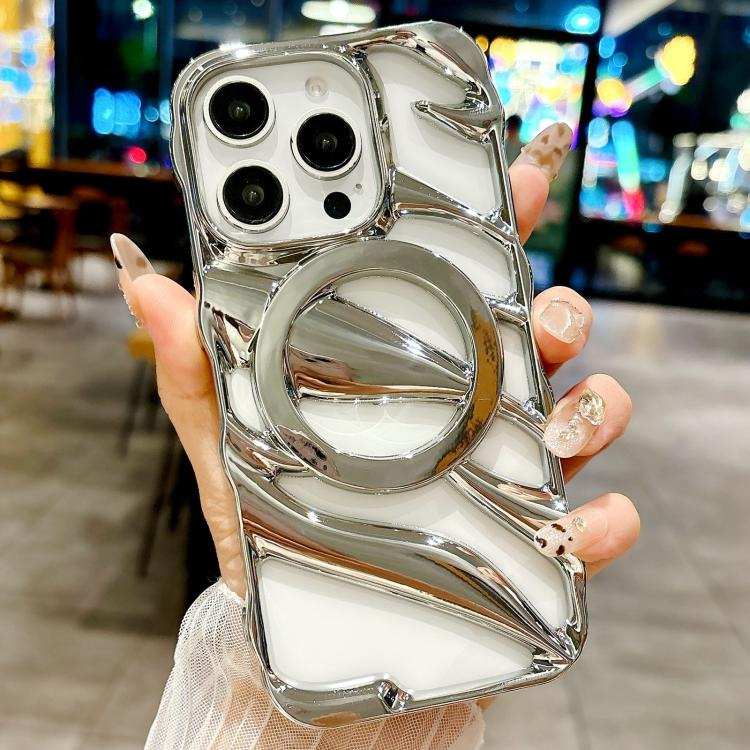 Cooling Hollow Electroplating TPU MagSafe Phone Case