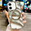 Cooling Hollow Electroplating TPU MagSafe Phone Case