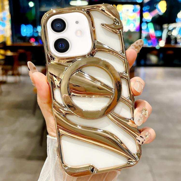 Cooling Hollow Electroplating TPU MagSafe Phone Case