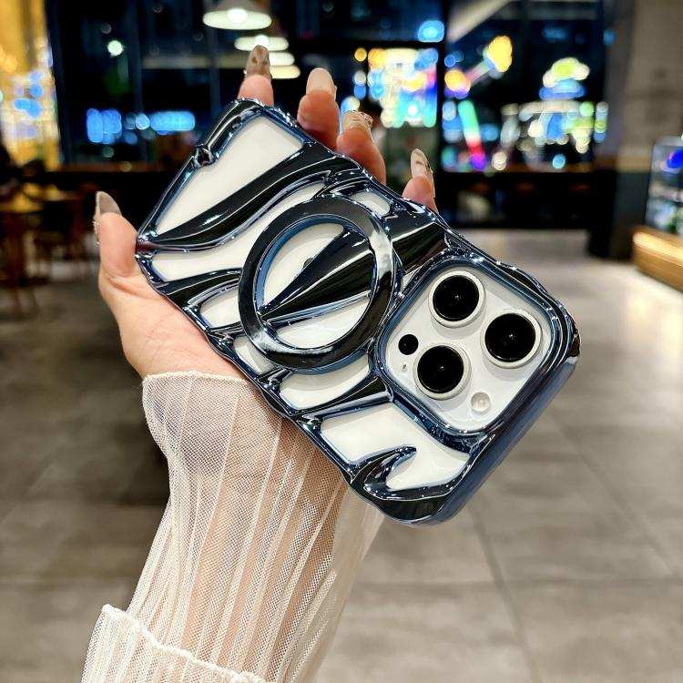 Cooling Hollow Electroplating TPU MagSafe Phone Case