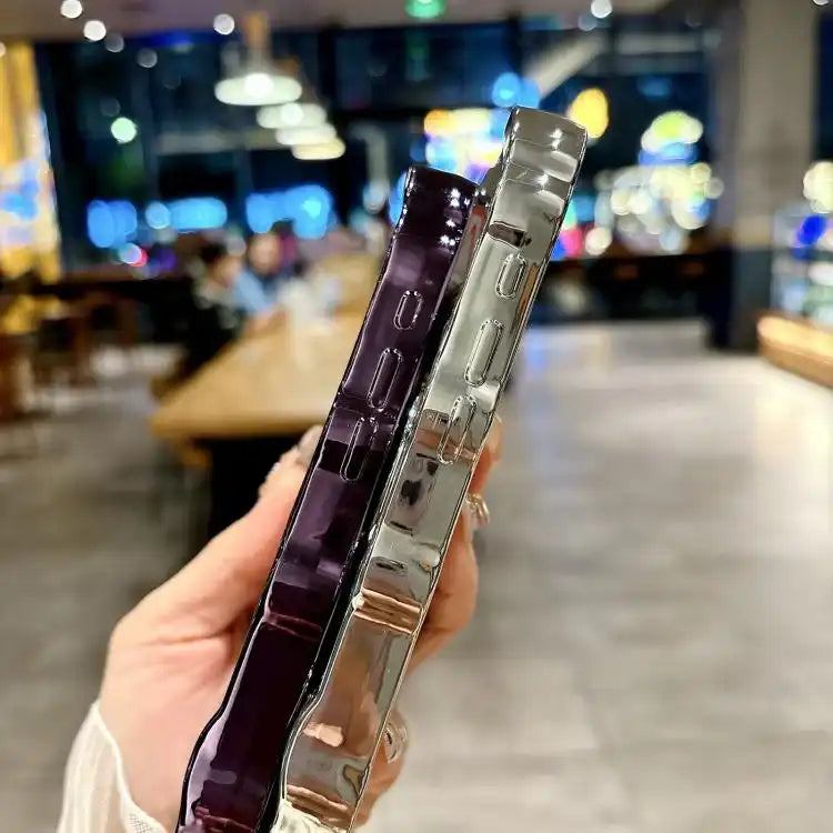 Cooling Hollow Electroplating TPU MagSafe Phone Case