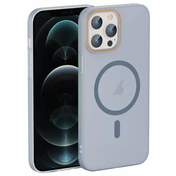 Translucent Frosted Skin PC MagSafe Phone Case