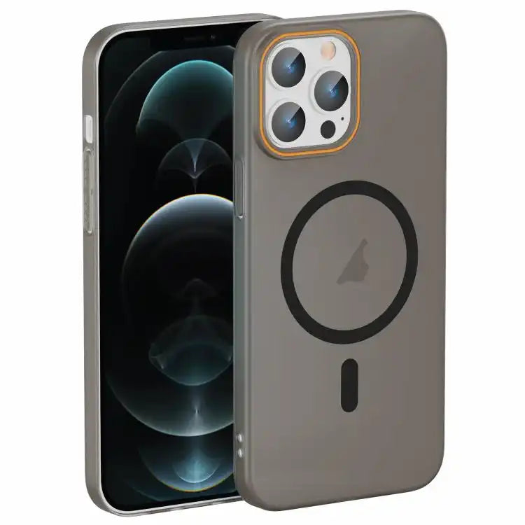 Translucent Frosted Skin PC MagSafe Phone Case
