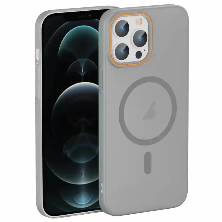 Translucent Frosted Skin PC MagSafe Phone Case