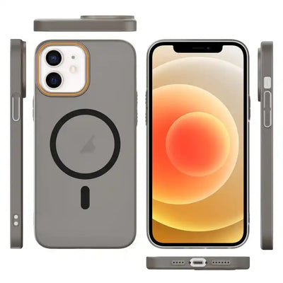 Translucent Frosted Skin PC MagSafe Phone Case