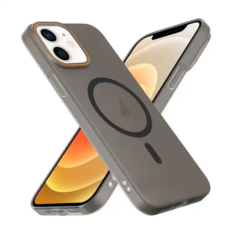 Translucent Frosted Skin PC MagSafe Phone Case