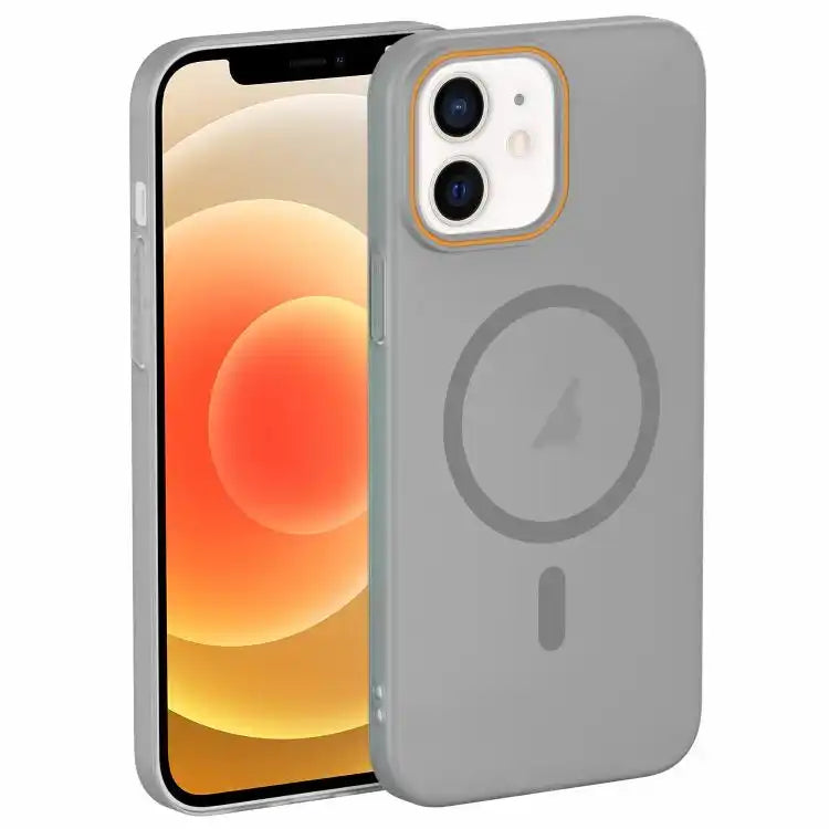 Translucent Frosted Skin PC MagSafe Phone Case