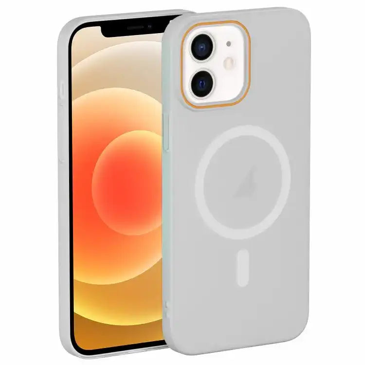 Translucent Frosted Skin PC MagSafe Phone Case