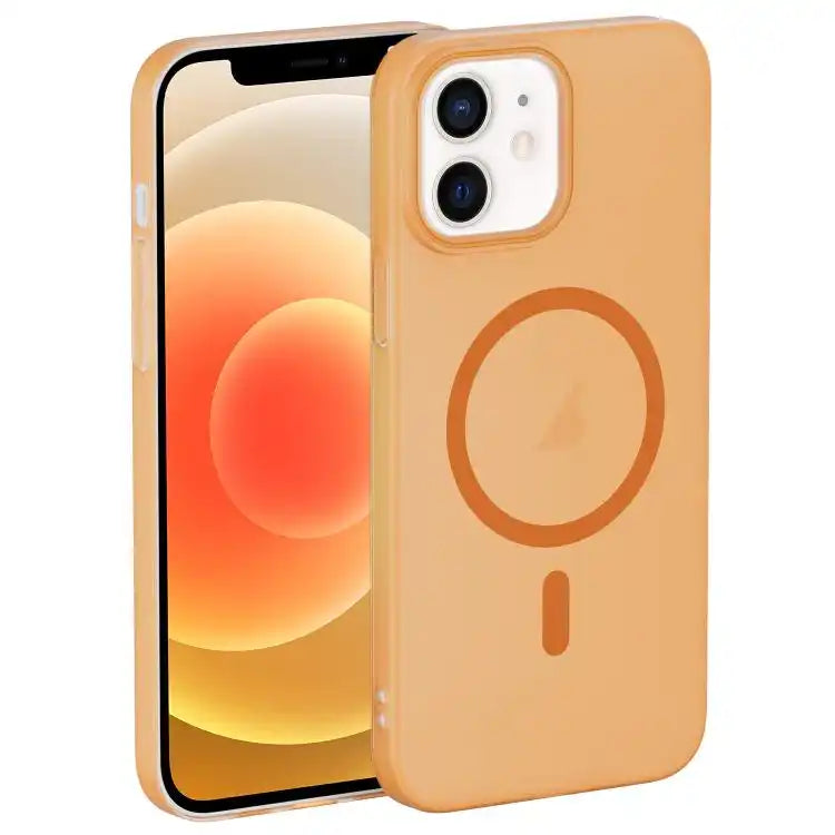 Translucent Frosted Skin PC MagSafe Phone Case