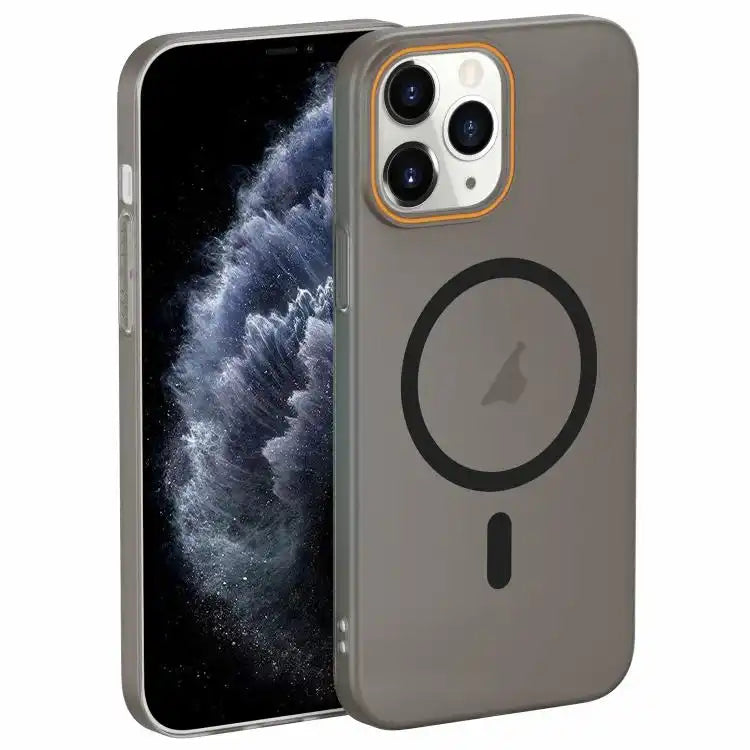 Translucent Frosted Skin PC MagSafe Phone Case