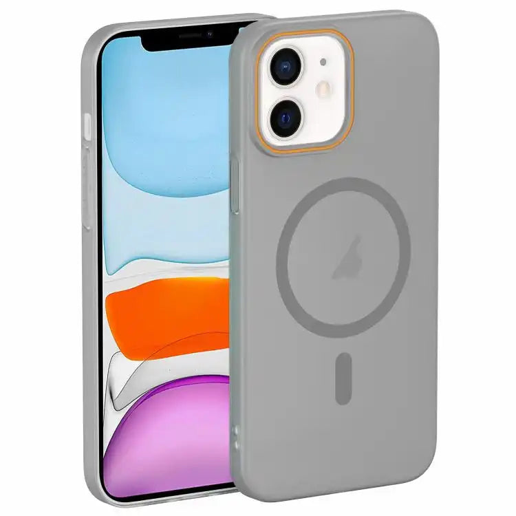 Translucent Frosted Skin PC MagSafe Phone Case