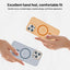 Translucent Frosted Skin PC MagSafe Phone Case