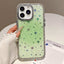 Holographic Starry Pattern TPU Hybrid IMD Full Coverage Phone Case