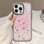 Holographic Starry Pattern TPU Hybrid IMD Full Coverage Phone Case