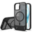 Frosted Holder PC Hybrid TPU MagSafe Phone Case