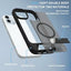 Frosted Holder PC Hybrid TPU MagSafe Phone Case