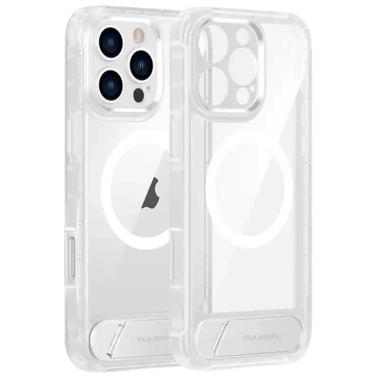 FULEXIN L1 Series Transparent MagSafe Holder Phone Case