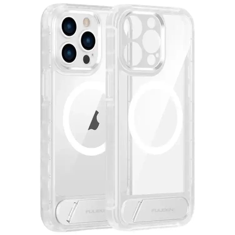 FULEXIN L1 Series Transparent MagSafe Holder Phone Case