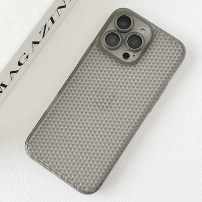 Ice Cream Dream Network Cooling PC Phone Case with Lens Film