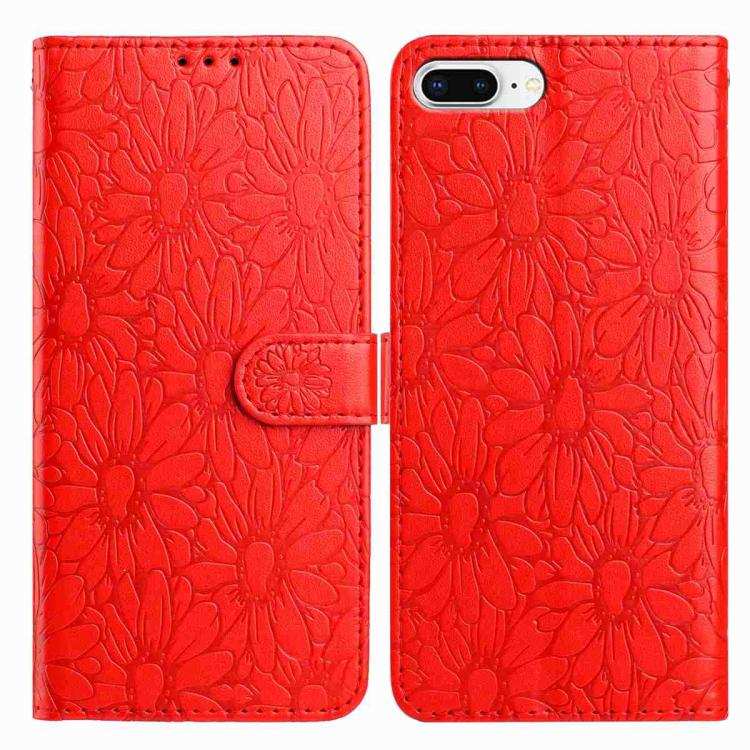 Daisy Embossed Leather Phone Case