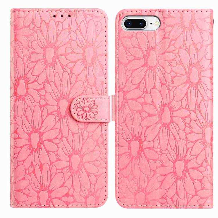 Daisy Embossed Leather Phone Case