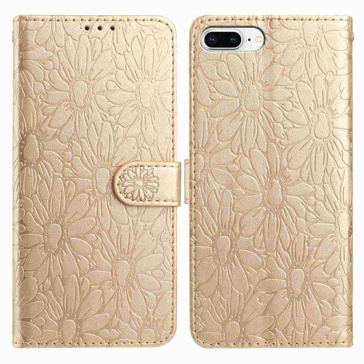 Daisy Embossed Leather Phone Case