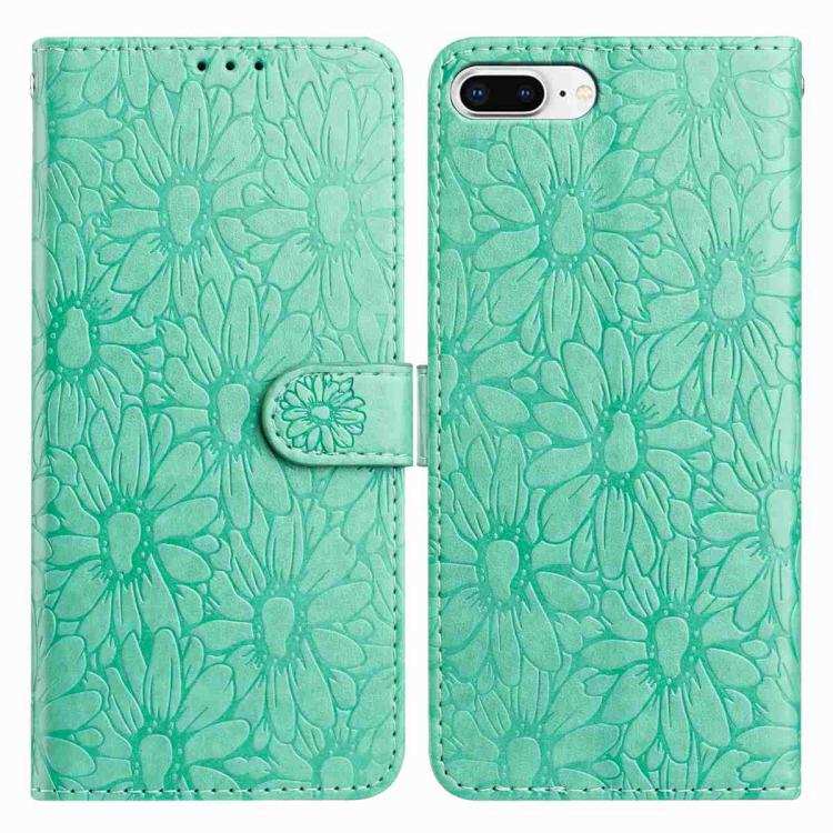 Daisy Embossed Leather Phone Case