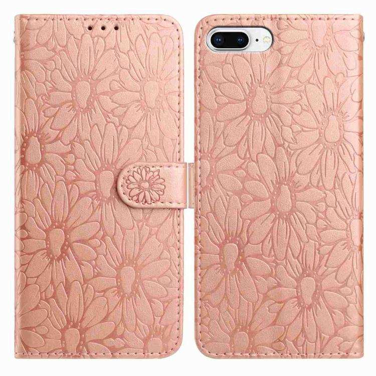 Daisy Embossed Leather Phone Case