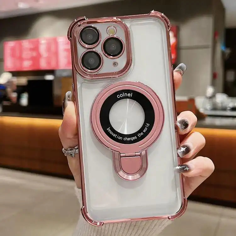 Space Shield MagSafe Holder Shockproof Phone Case