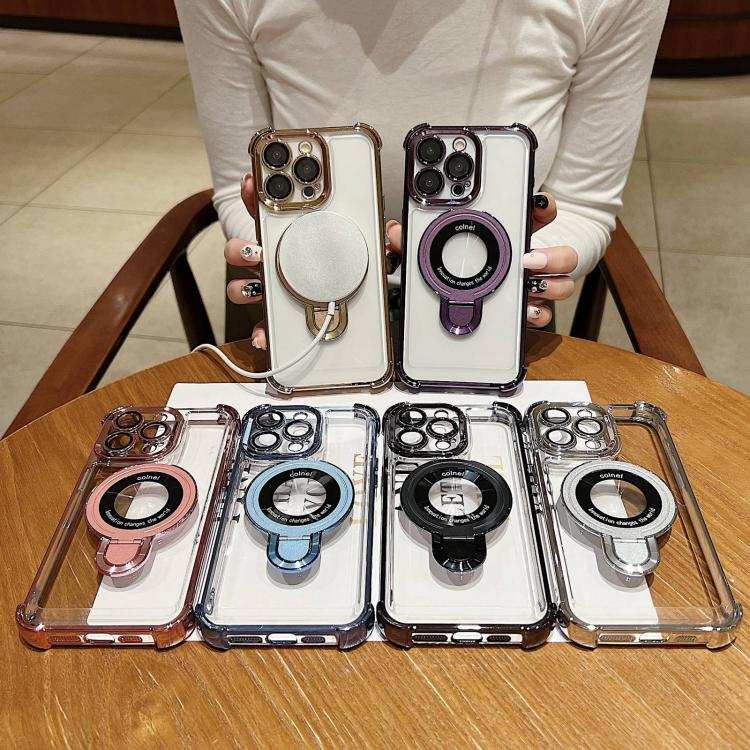 Space Shield MagSafe Holder Shockproof Phone Case