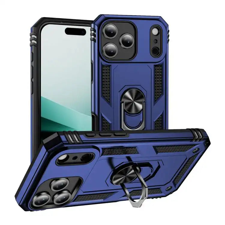 Shockproof TPU Hybrid PC Phone Case with Holder