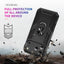 Shockproof TPU Hybrid PC Phone Case with Holder