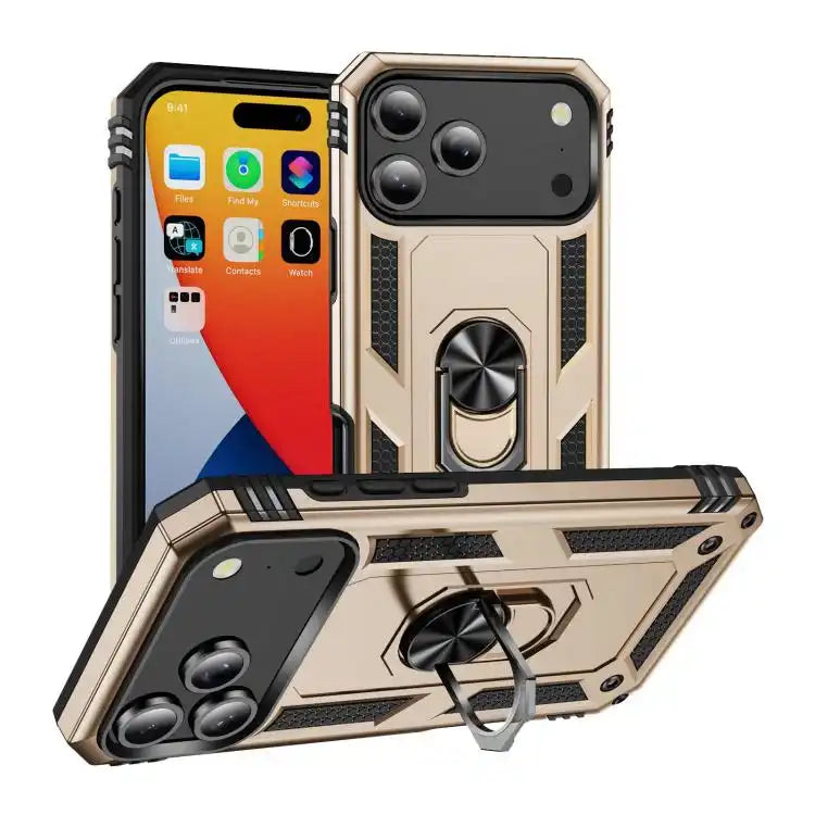 Shockproof TPU Hybrid PC Phone Case with Holder