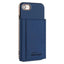 Solid Color Horizontal Magnetic Card Bag RFID MagSafe Phone Case