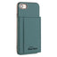 Solid Color Horizontal Magnetic Card Bag RFID MagSafe Phone Case
