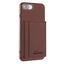 Solid Color Horizontal Magnetic Card Bag RFID MagSafe Phone Case