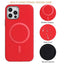 Solid Color Plating MagSafe Full Coverage Phone Case