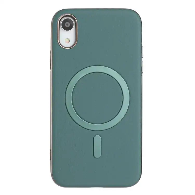 Solid Color Plating MagSafe Full Coverage Phone Case