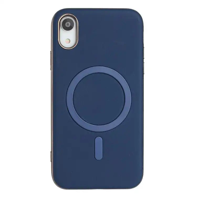 Solid Color Plating MagSafe Full Coverage Phone Case